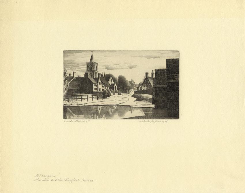 John Taylor Arms, Afterglow, England, Etching (1 of 5)