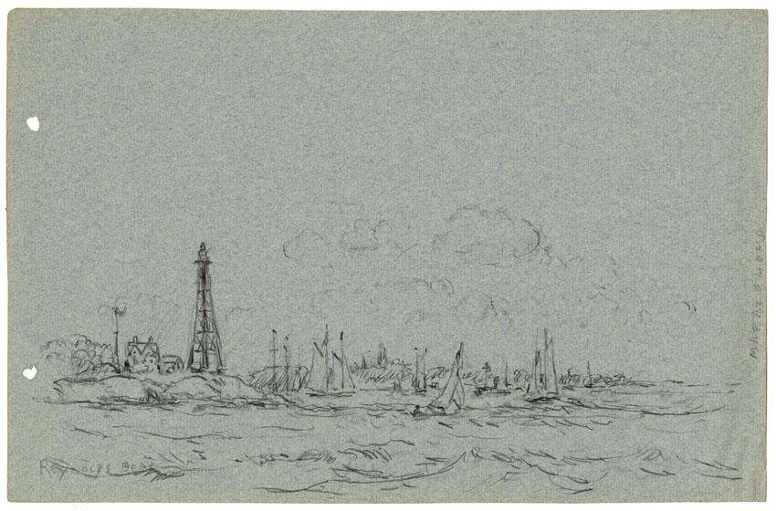 Reynolds Beal, Marblehead, Drawing (1 of 3)