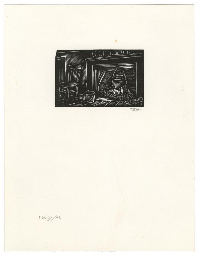 John Depol, Wood Engraving (1 of 3)