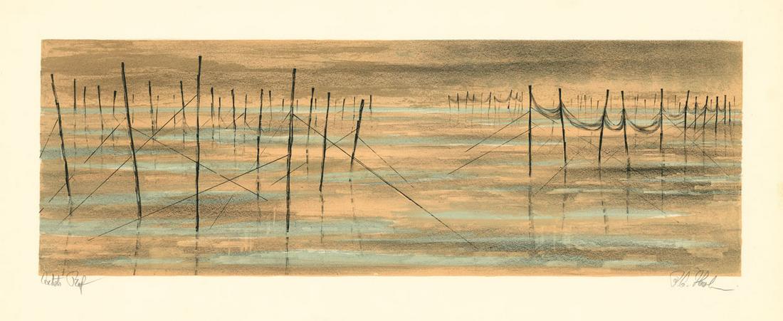 Richard Florsheim, Nets, Lithograph (1 of 4)