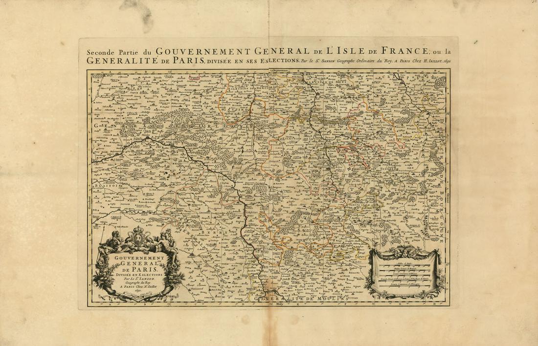 Alexis-Hubert Jaillot, France Part 2, 1692 (1 of 5)