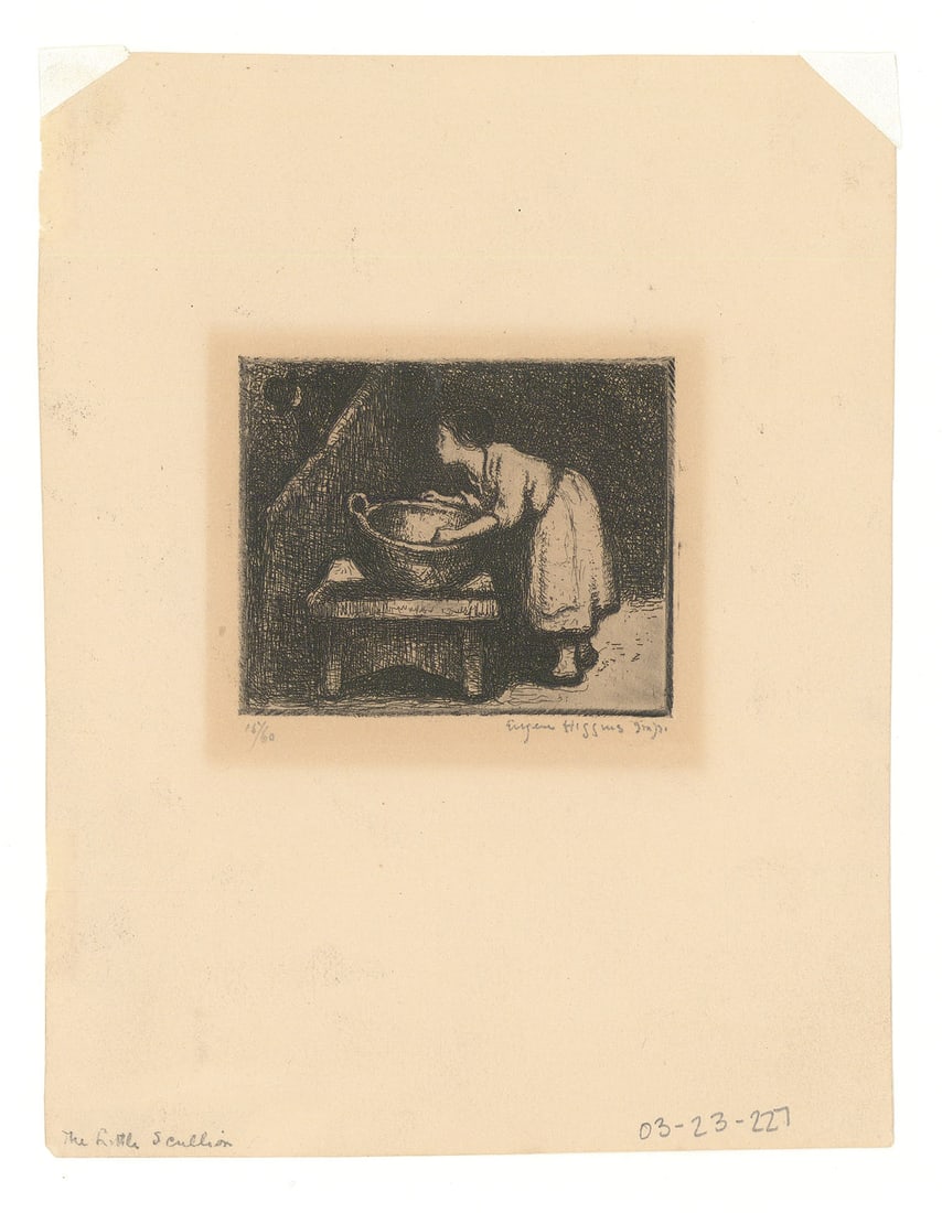 Eugene Higgins, The Little Scullion (1 of 2)