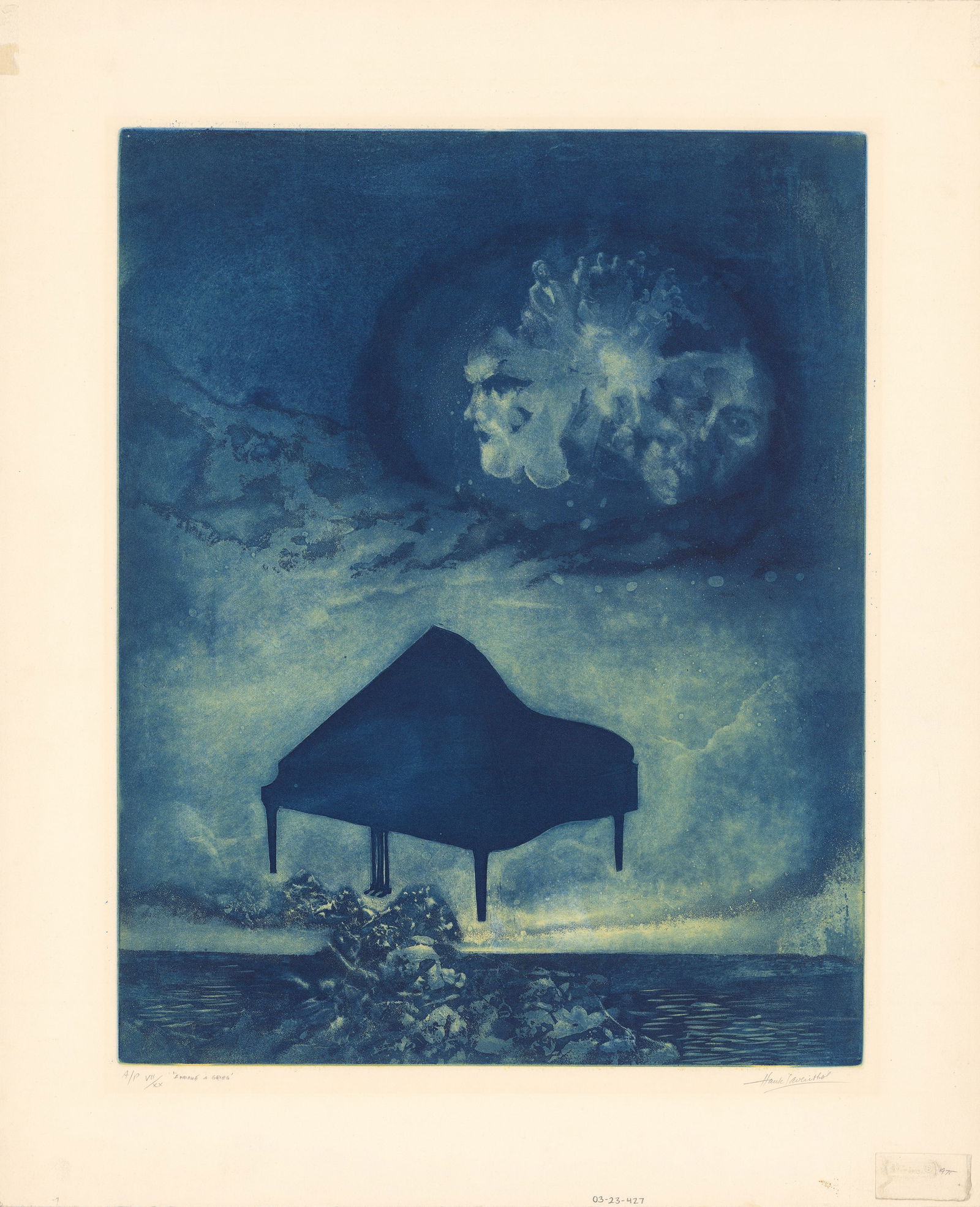 Hank Laventhol, Homage a Grieg, Aquatint (1 of 2)