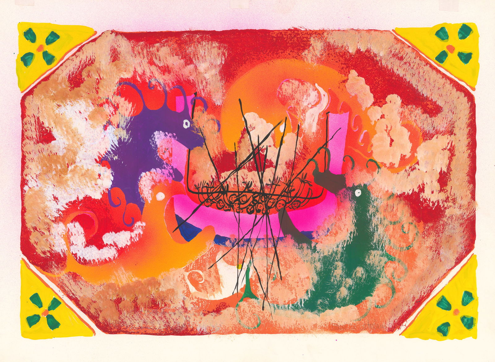 Unknown, Catalano, Untitled, Mixed media (1 of 2)