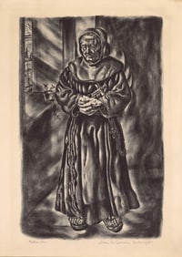 Ivan Albright, Follow Me, Lithograph