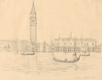 Frank Armington, San Marco Campanile, Venice.