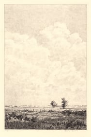 Albert W. Barker, Tinicum. No.2, Lithograph
