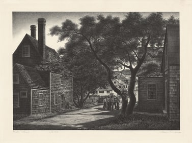 Alan Crane, Fish Tales, Lithograph