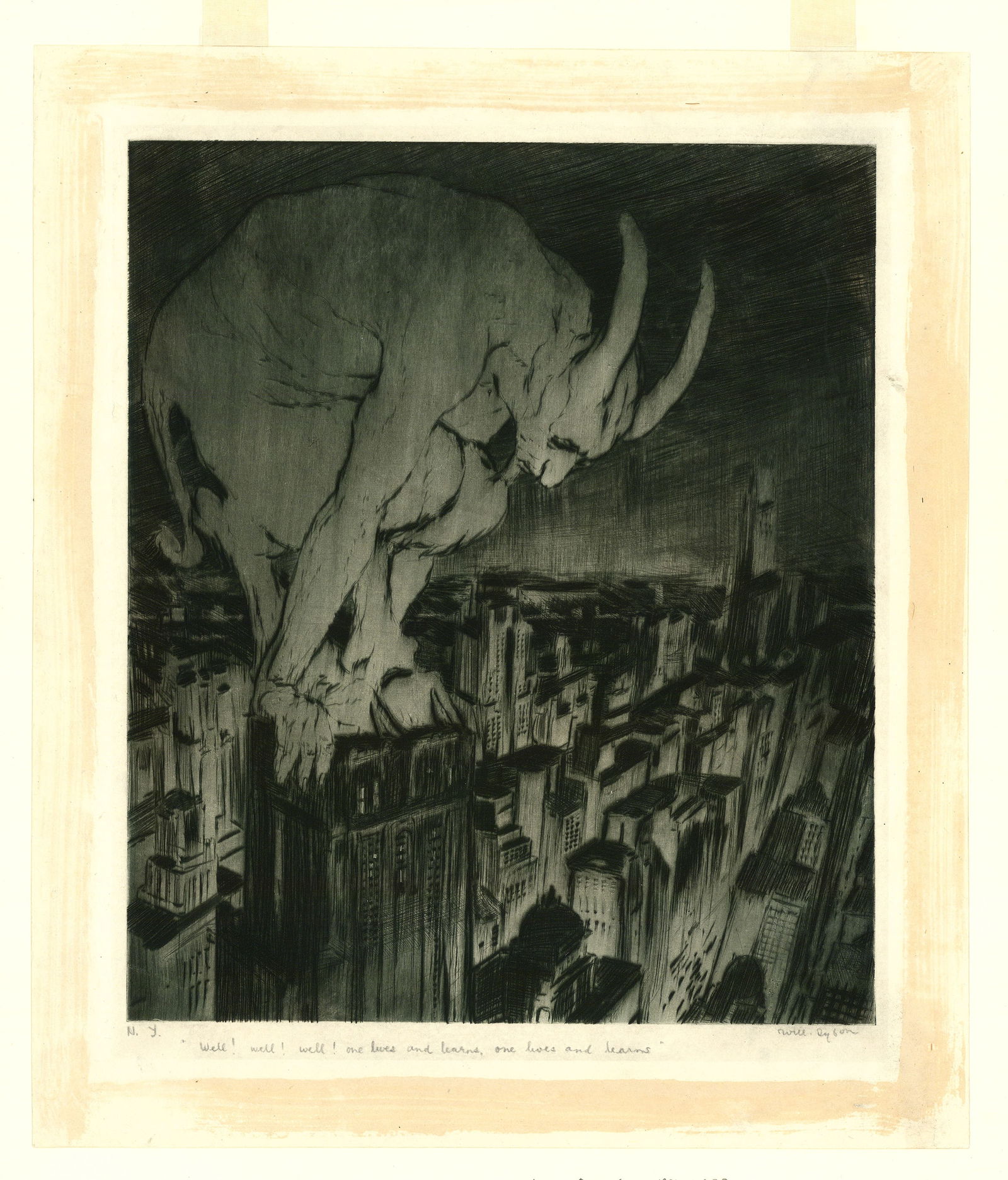 William Henry Dyson New York, Well! Well! Well! one lives and learns, (1 of 3)