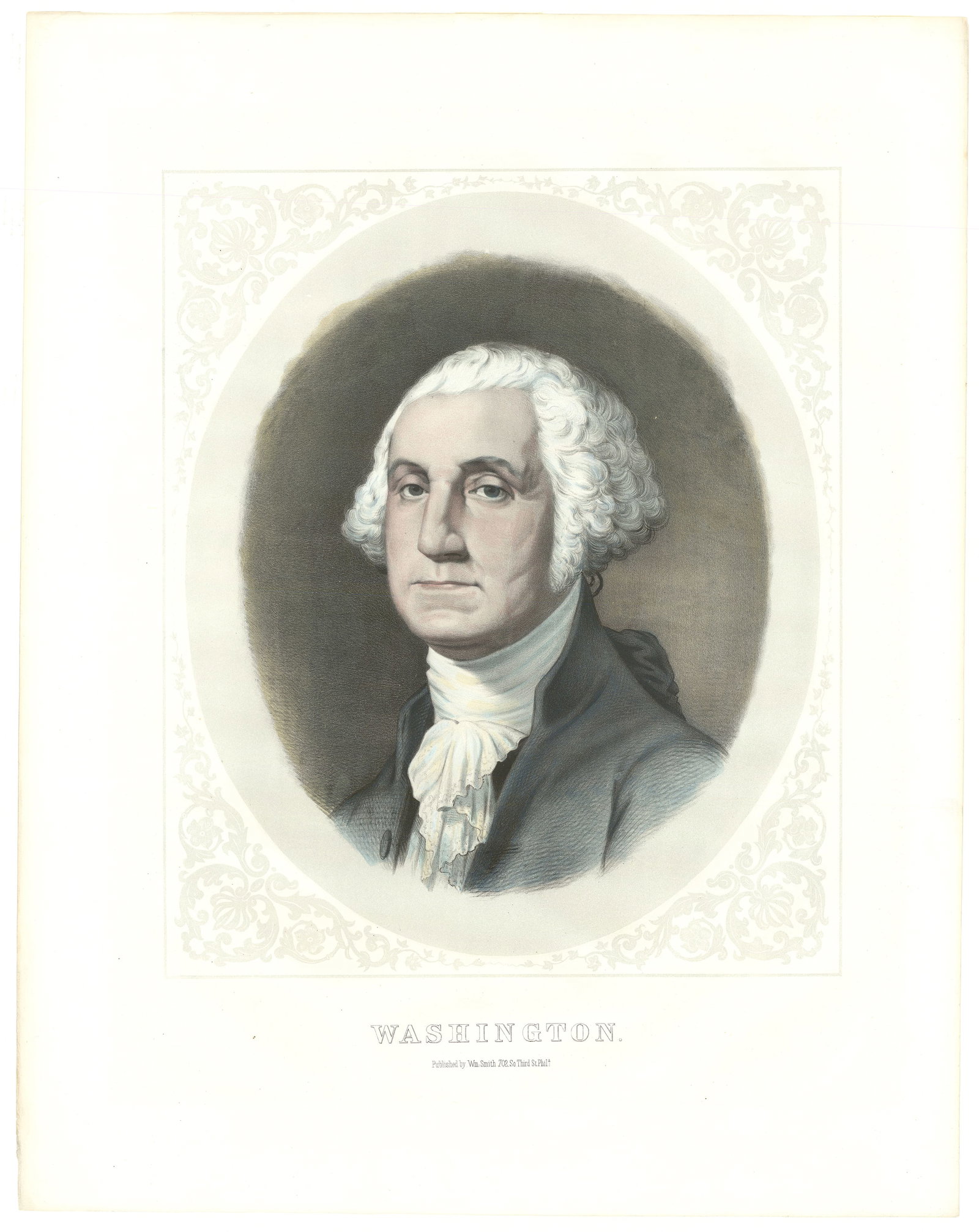 Washington, Lithograph by William Smith. (1 of 3)