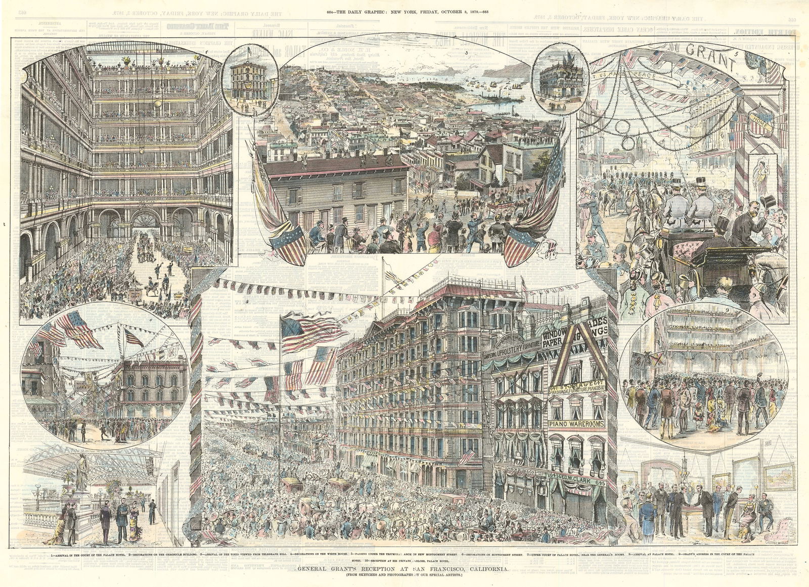 Grant's Reception at San Francisco, 1879. (1 of 4)