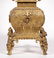 Qing Dynasty-Gilted Vase w/ 4 stand and dual handle - 6