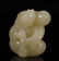 Qing Dynasty - Carved Hetian Jade Figure Ornament