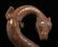 Warring State-Gold Silver on Bronze "S" Shape Dragon - 6