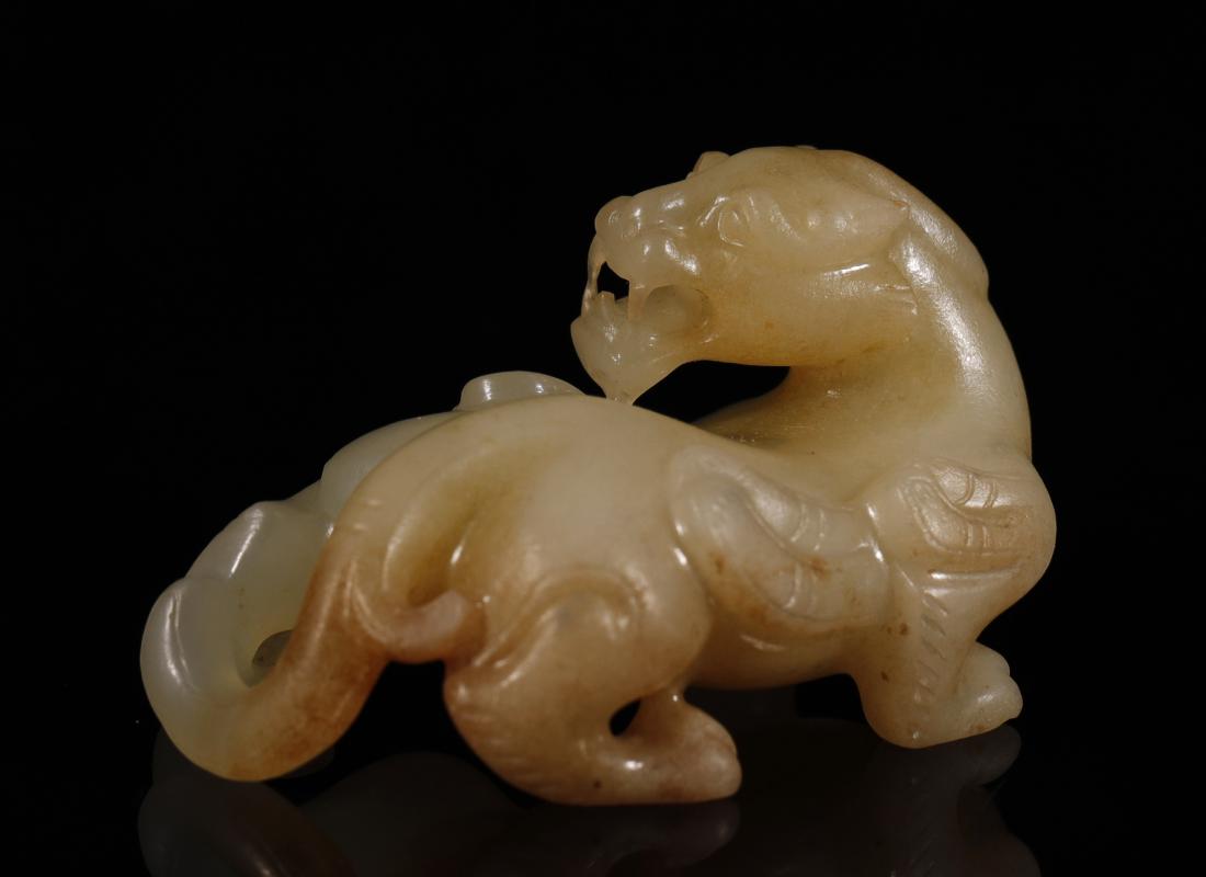 Han Dynasty - Carved Jade Beast (1 of 7)