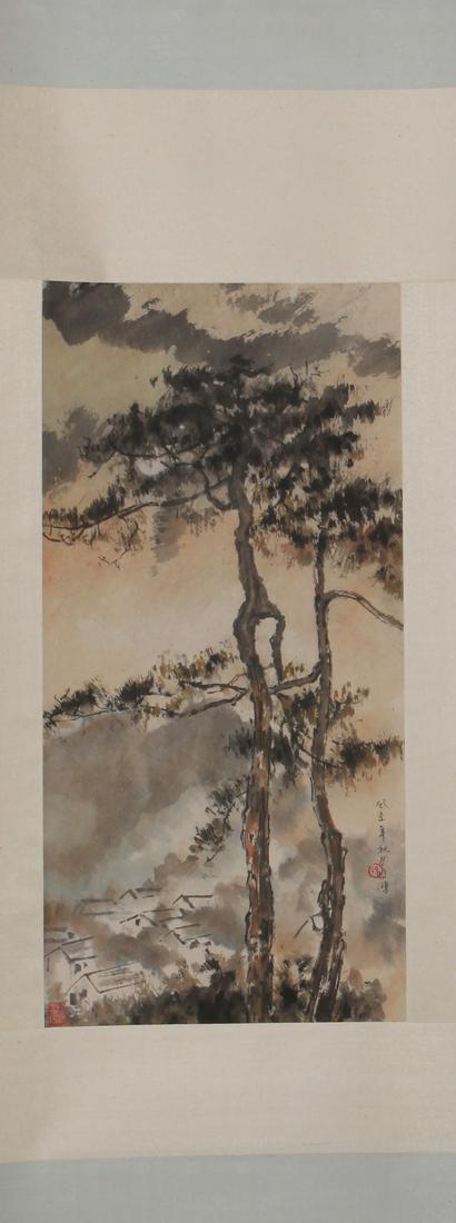 Xu Beihong Painting: L: 26 3/8 in(67cm) w: 13 in(33cm)