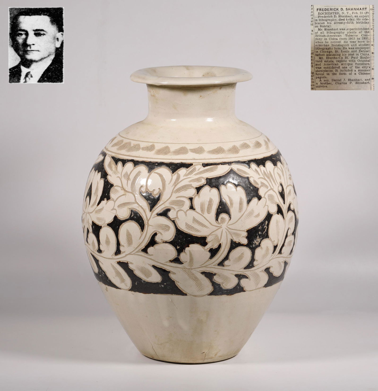 Song Dynasty - Large Cizhou Ware Jar (1 of 10)