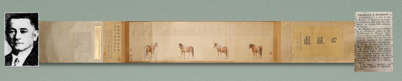 Qing Dynasty Ignatius Sichelbart Painting (1 of 14)