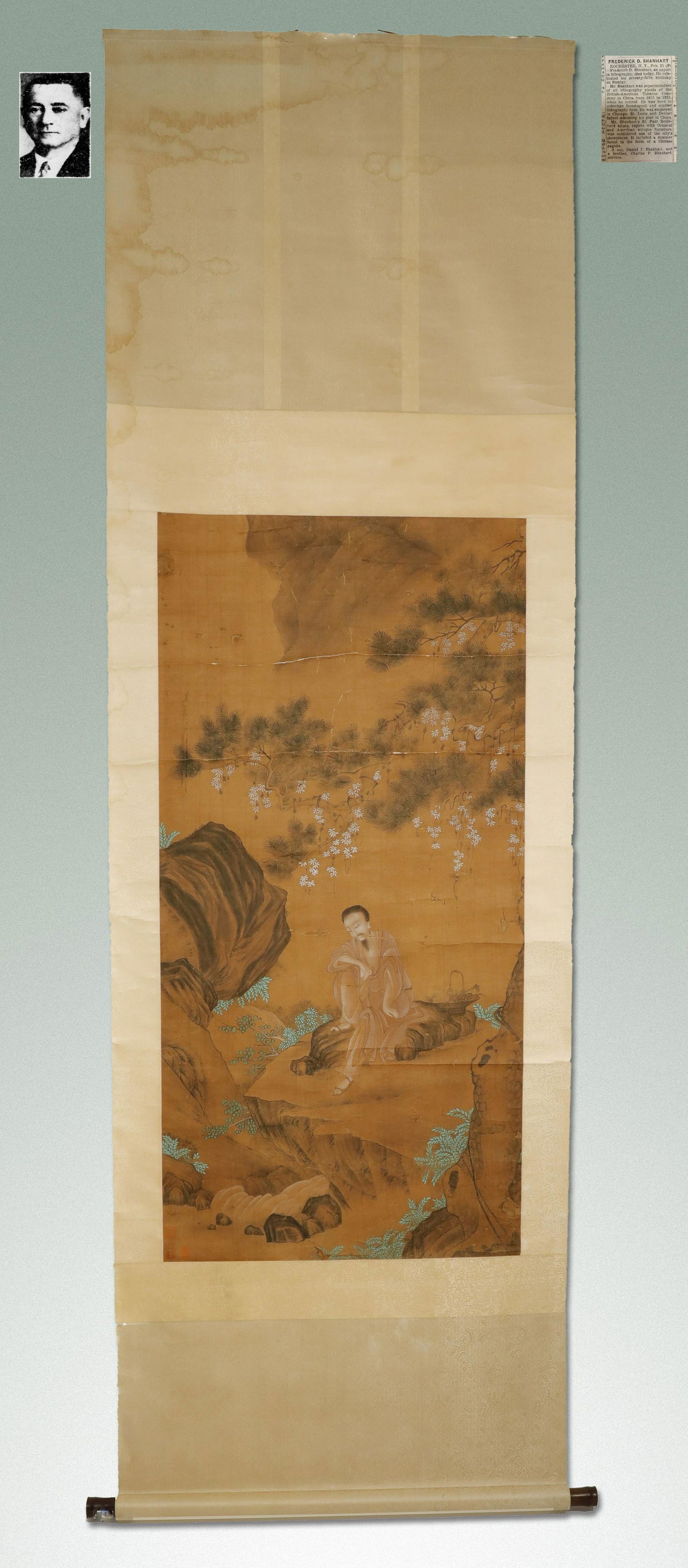 Qing Dynasty Anonymous Scenery Painting (1 of 11)