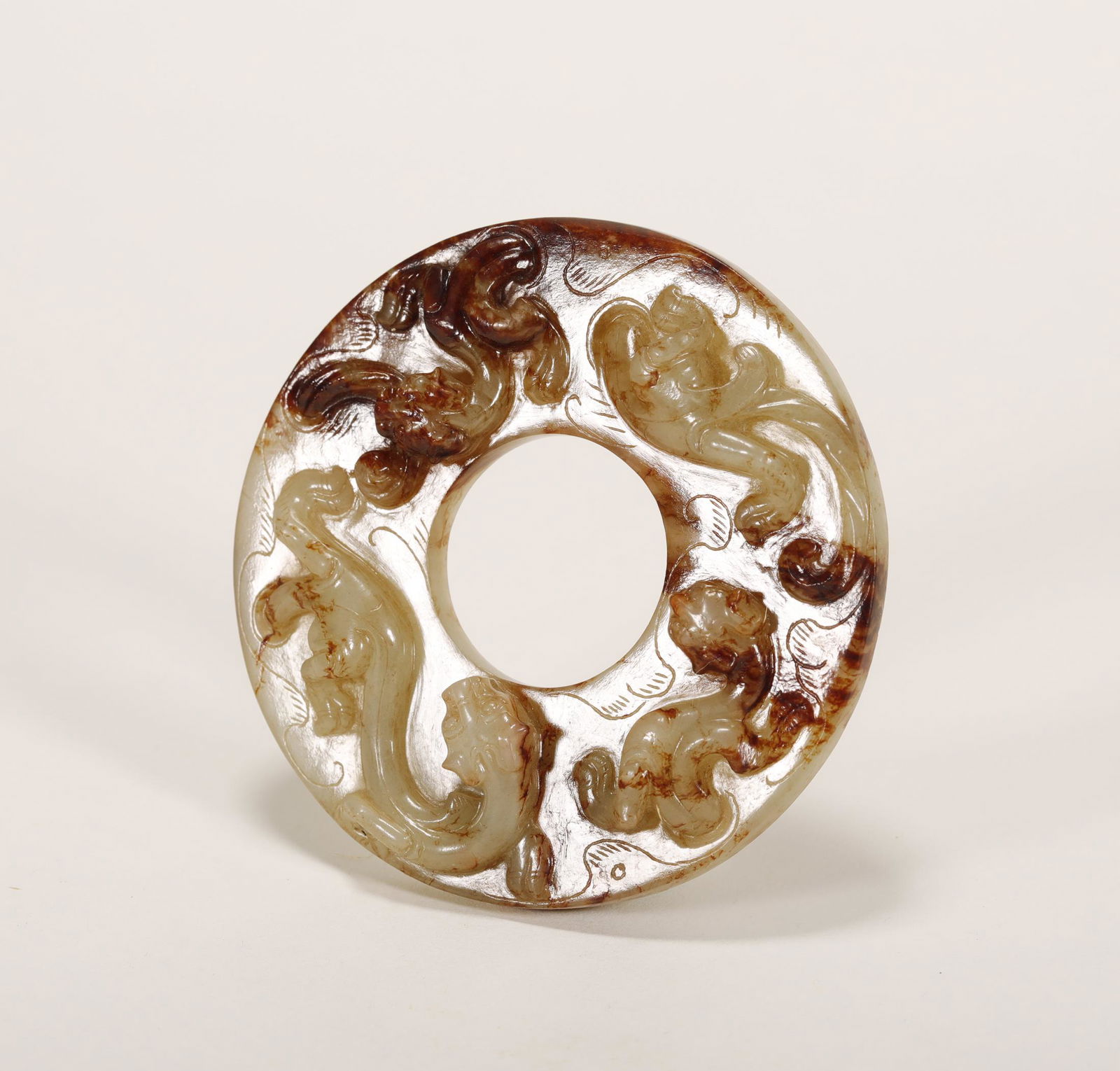 Warring State - Colored Jade Ring (1 of 8)