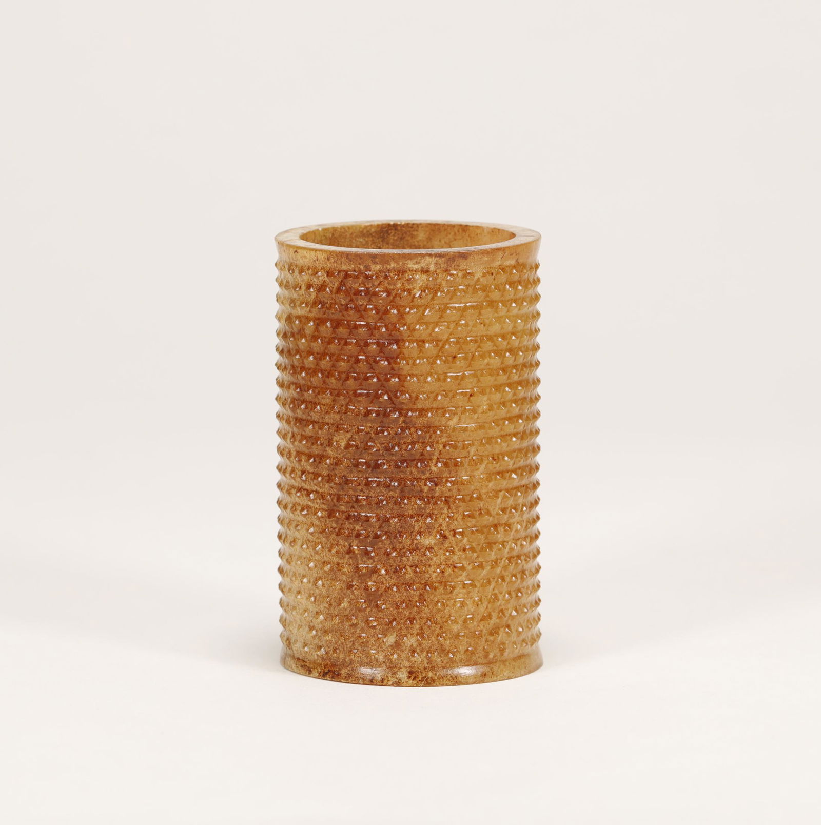 Warring State - Carved Jade Tube (1 of 7)