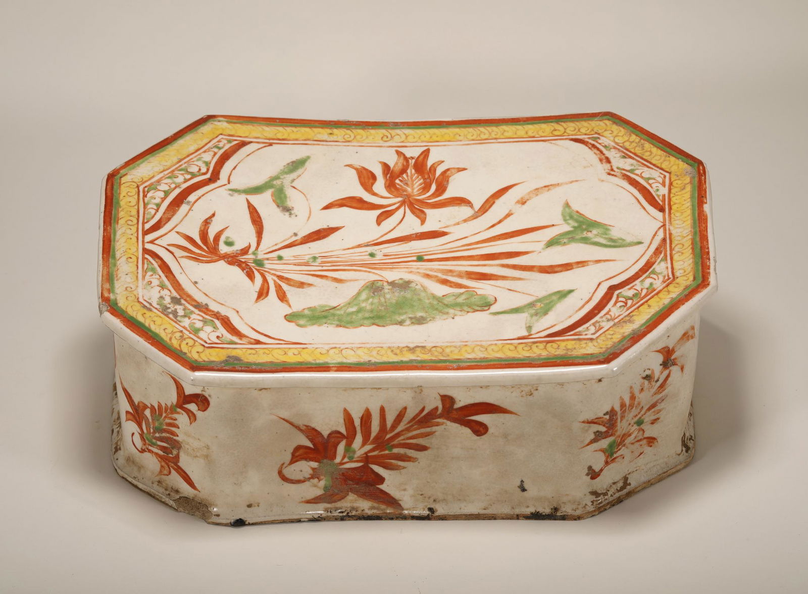Yuan Dynasty - Colored and Lotus Pillow (1 of 8)