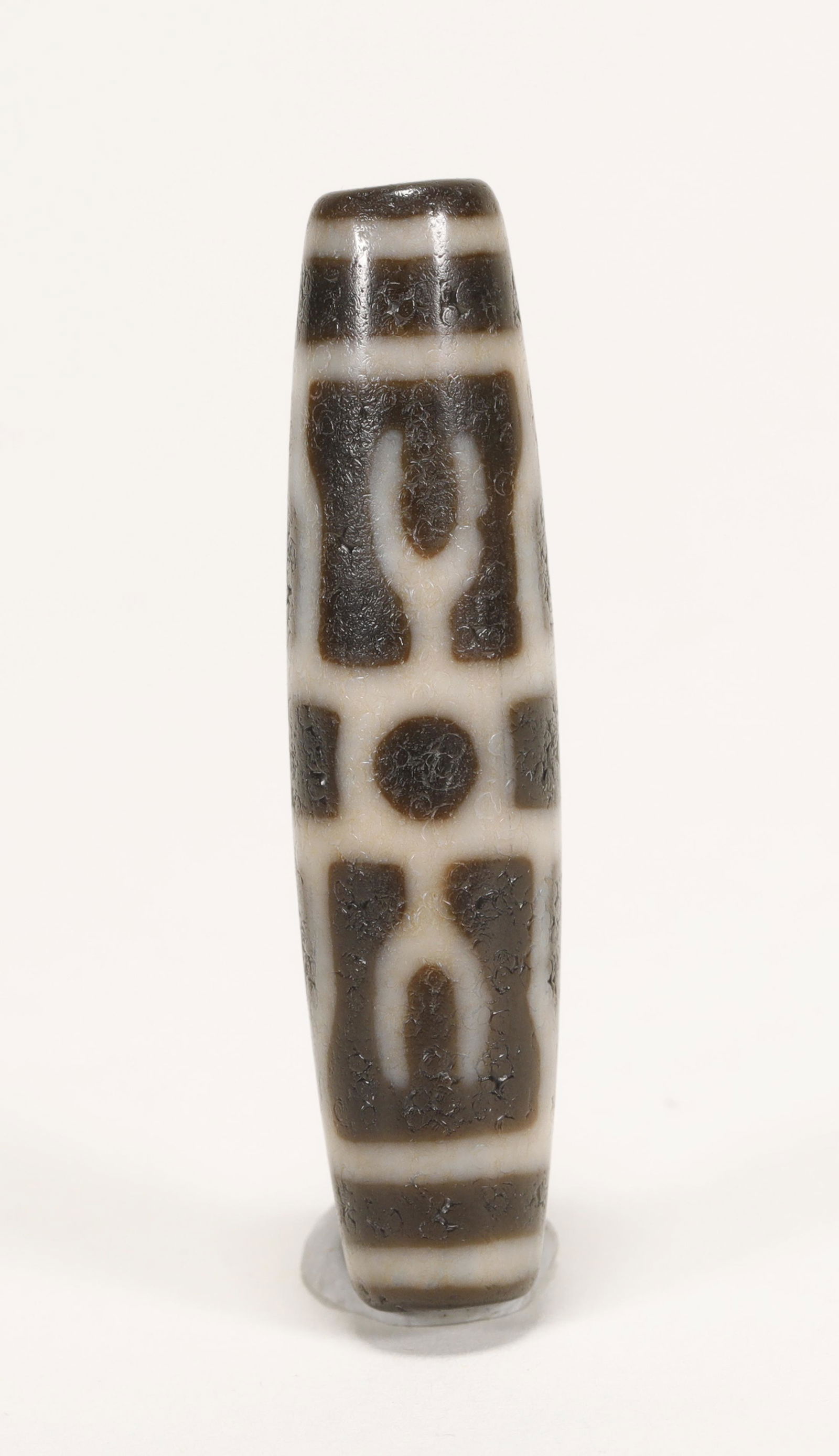 Tang Dynasty - Vajra Pattern Dzi Bead (1 of 7)