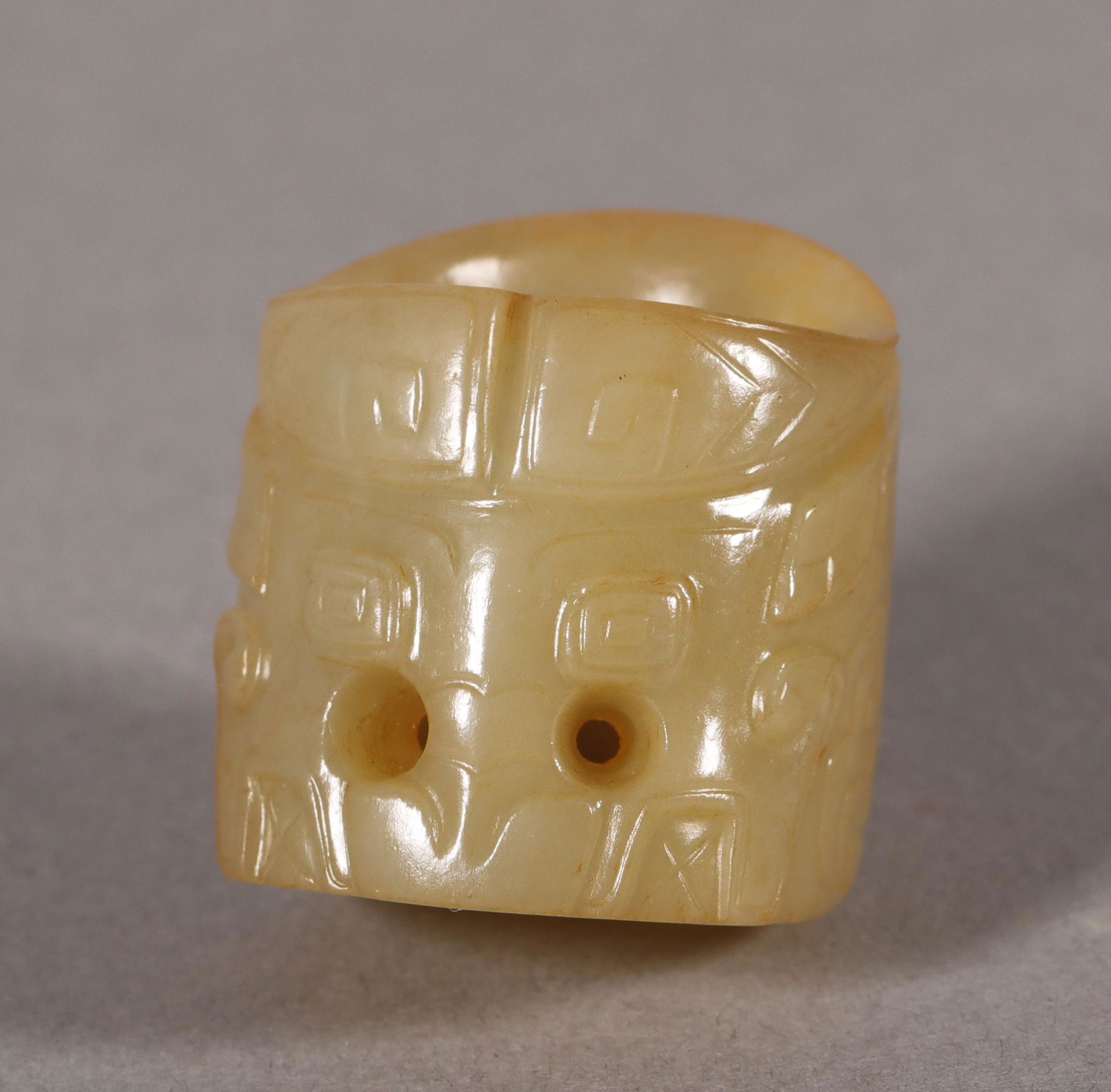 Shang Dynasty - Beast Pattern Jade Ornament (1 of 8)