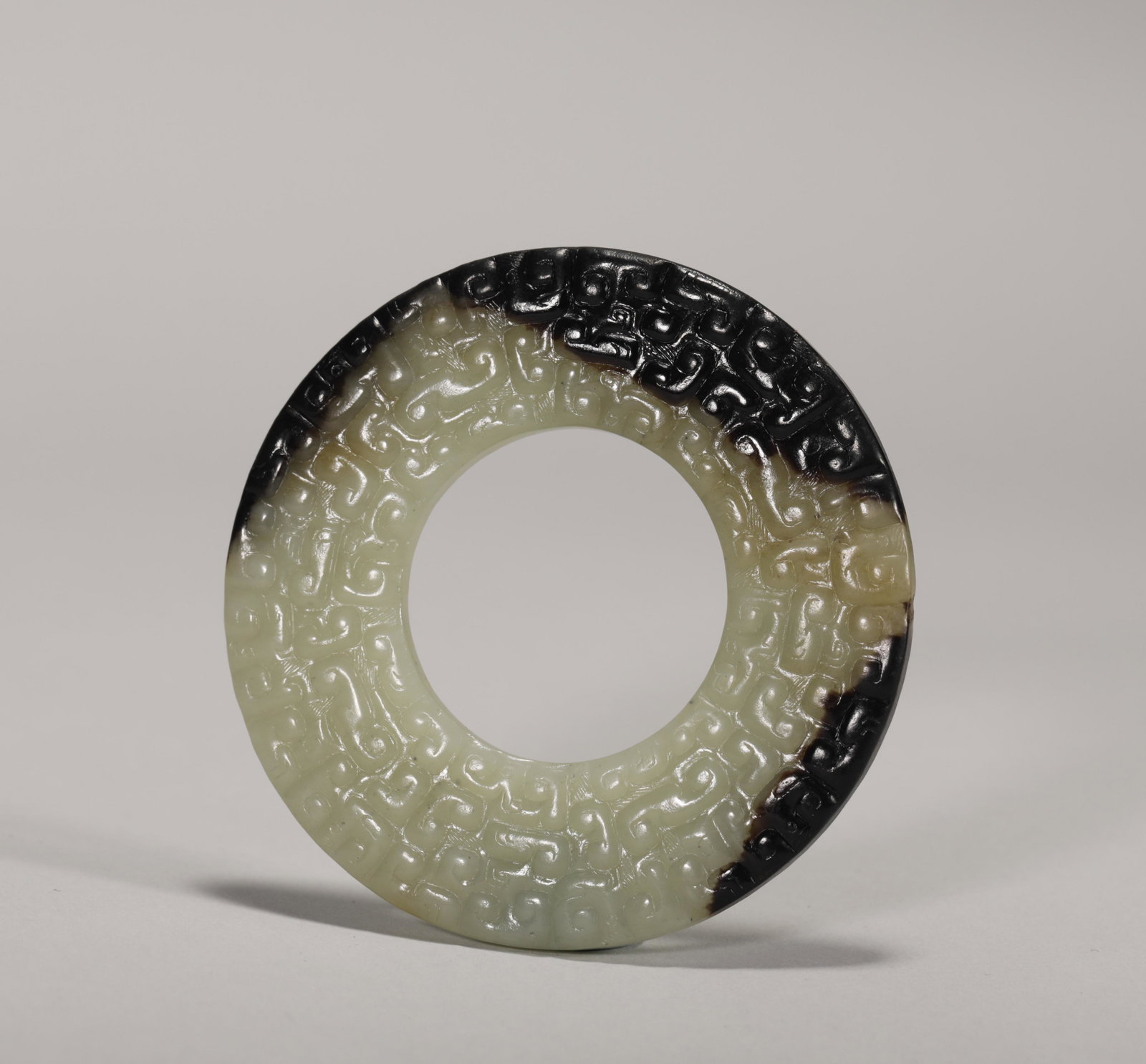 The han dynasty jade ring (1 of 6)