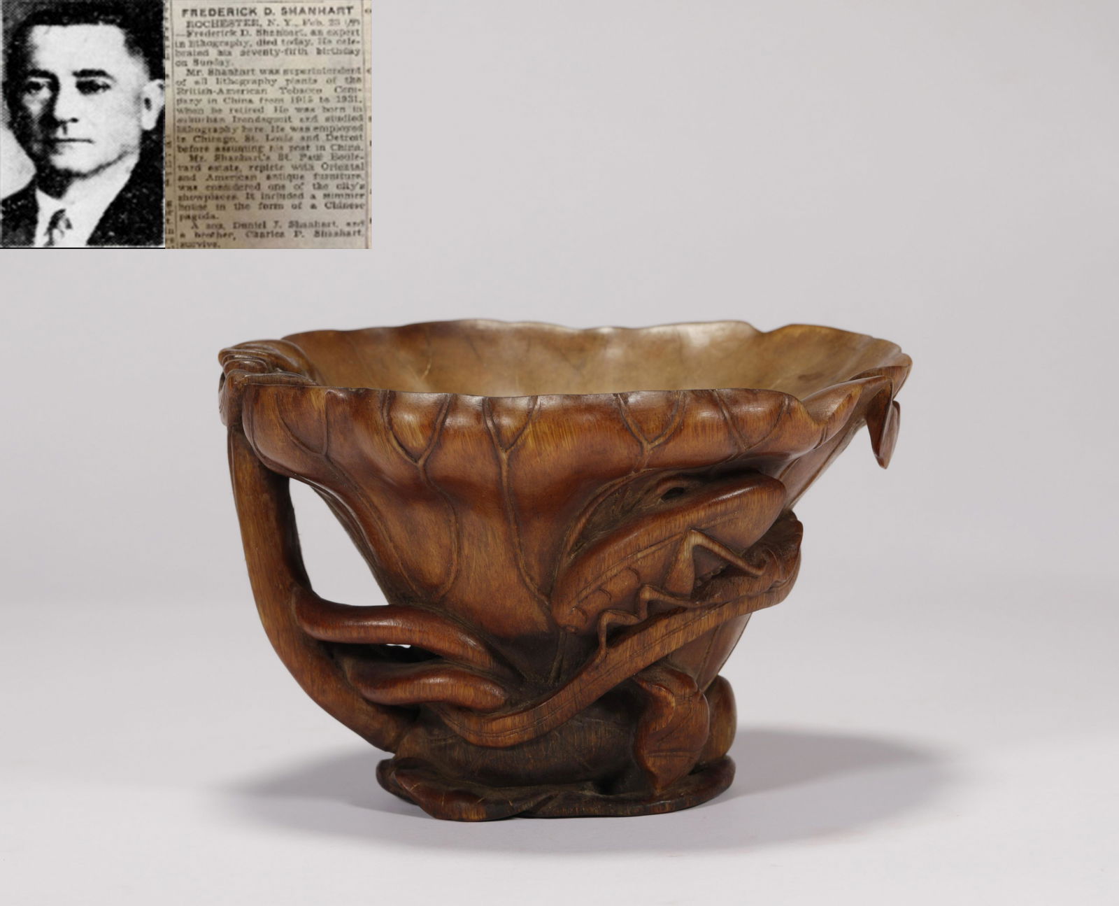 In the qing dynasty Angle cup (1 of 8)
