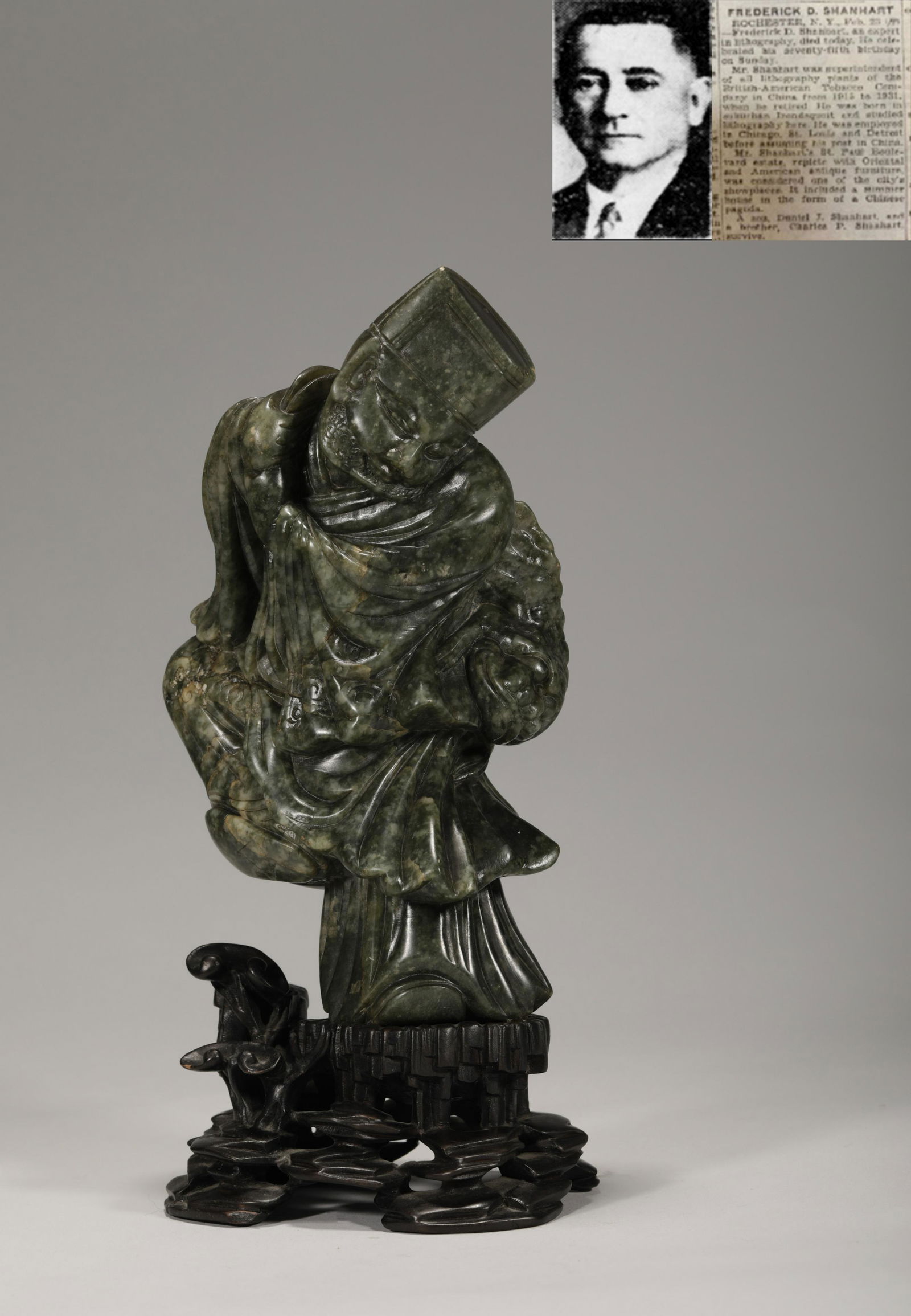 Ming Dynasty bangs play gold toad jade ornaments (1 of 7)