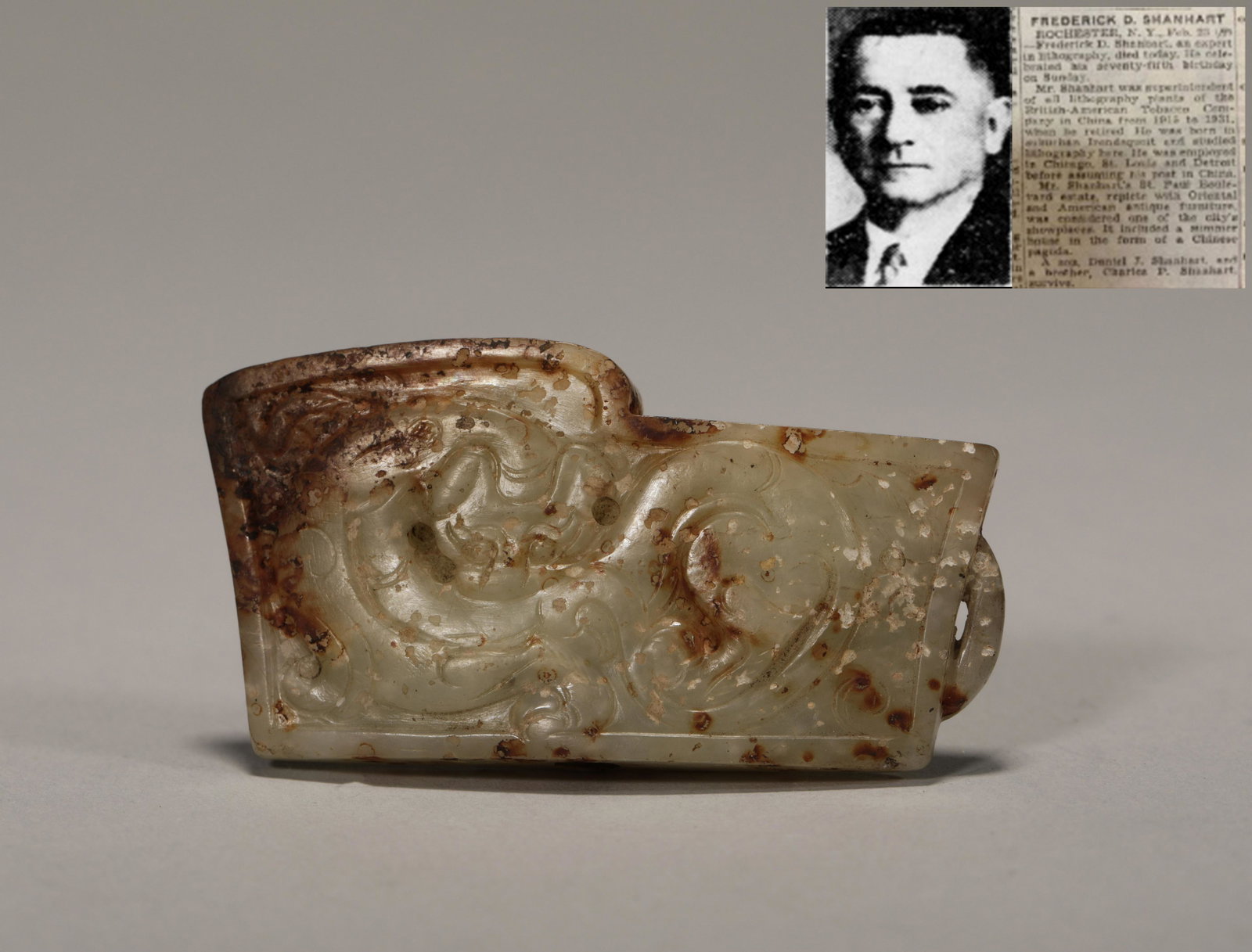 Jade sword tail in warring States period (1 of 6)