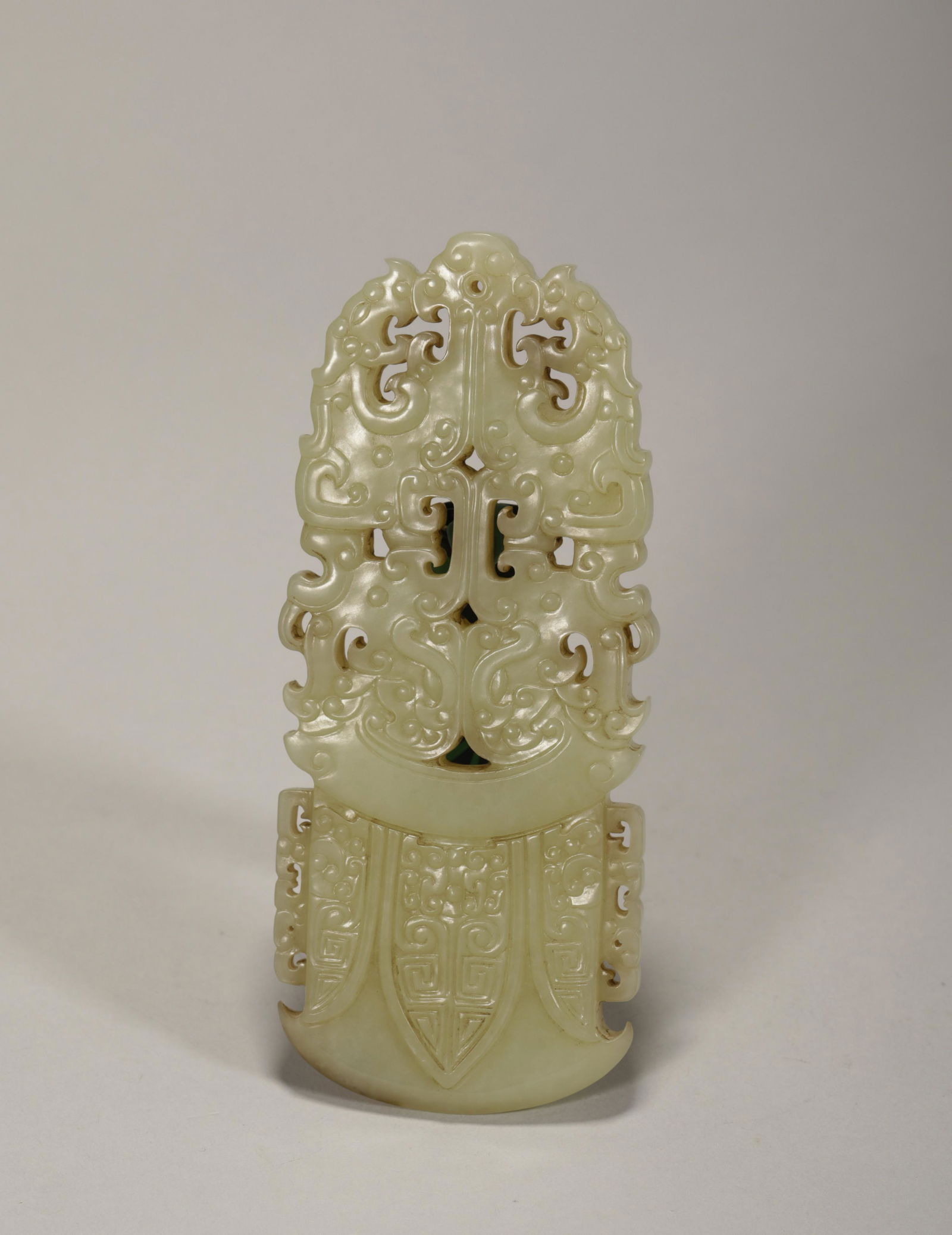 Hetian topaz axe from the Qing Dynasty (1 of 6)