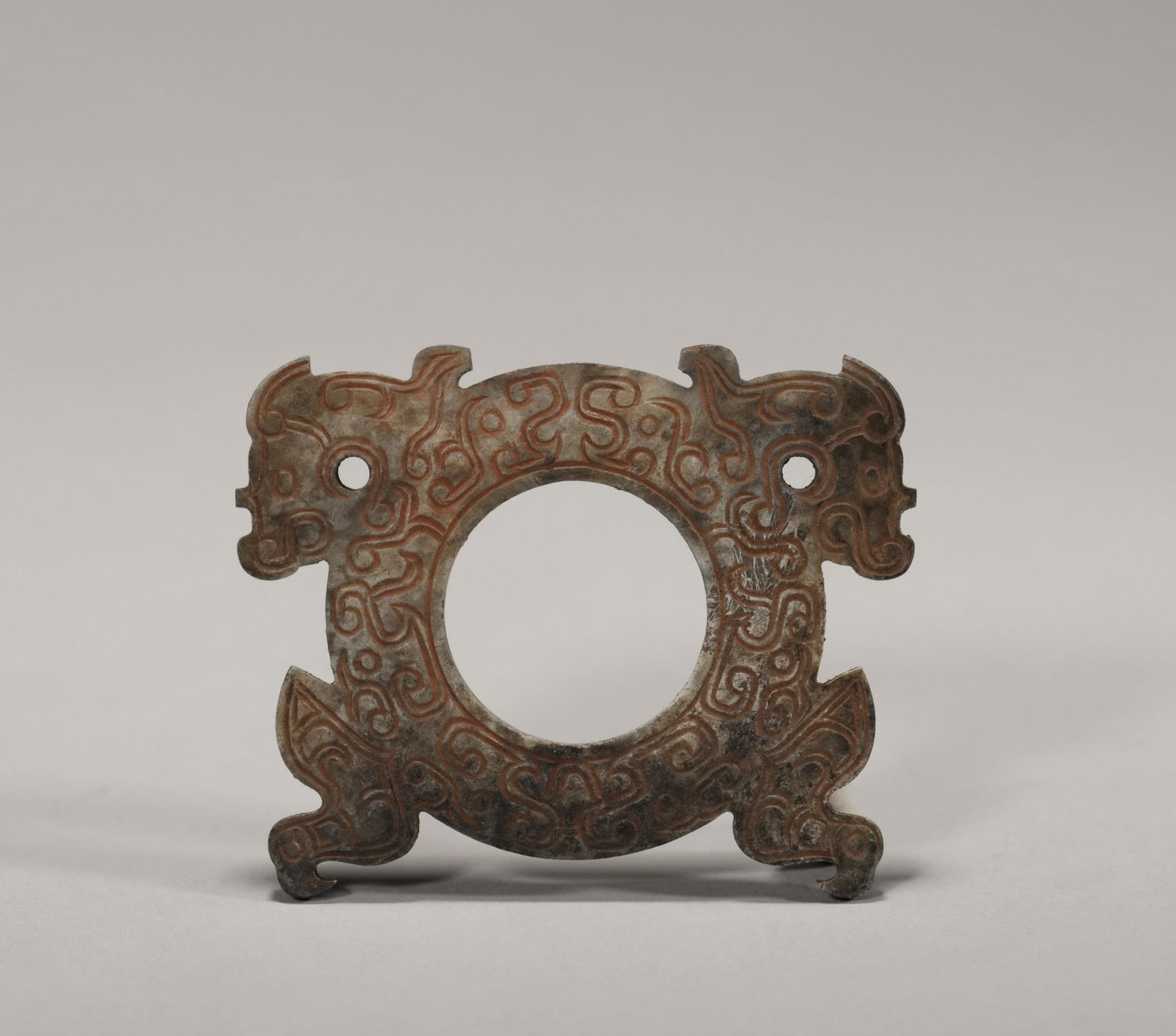 Spring and autumn dragon jade ornaments (1 of 7)