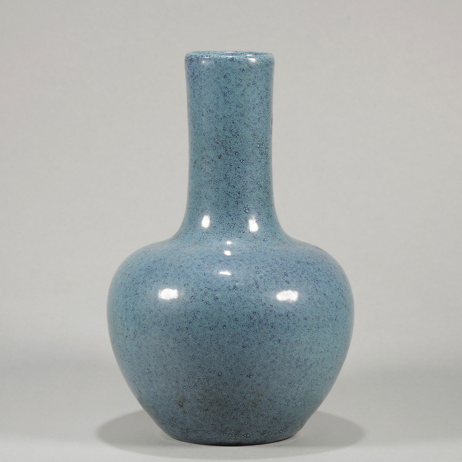 Republic of China furnace Jun glaze purple sand fetal celestial bottle (1 of 9)