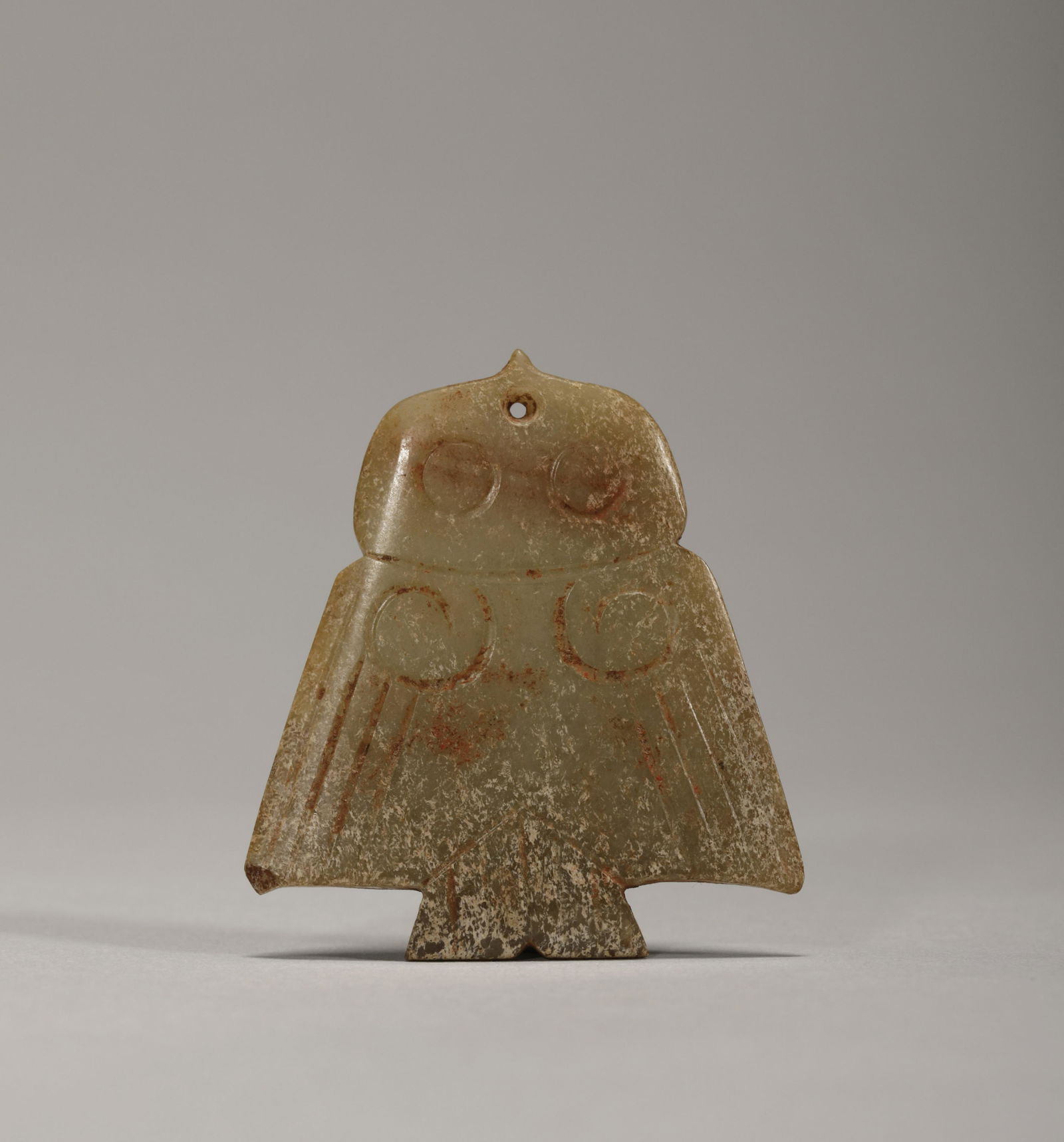 Shang dynasty jade owl (1 of 6)