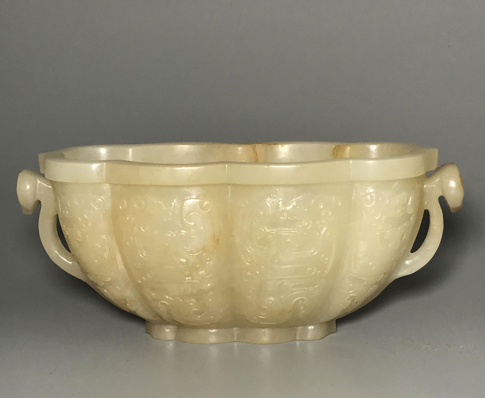 Two ears Ruyi jade cup of Ming Dynasty (1 of 8)
