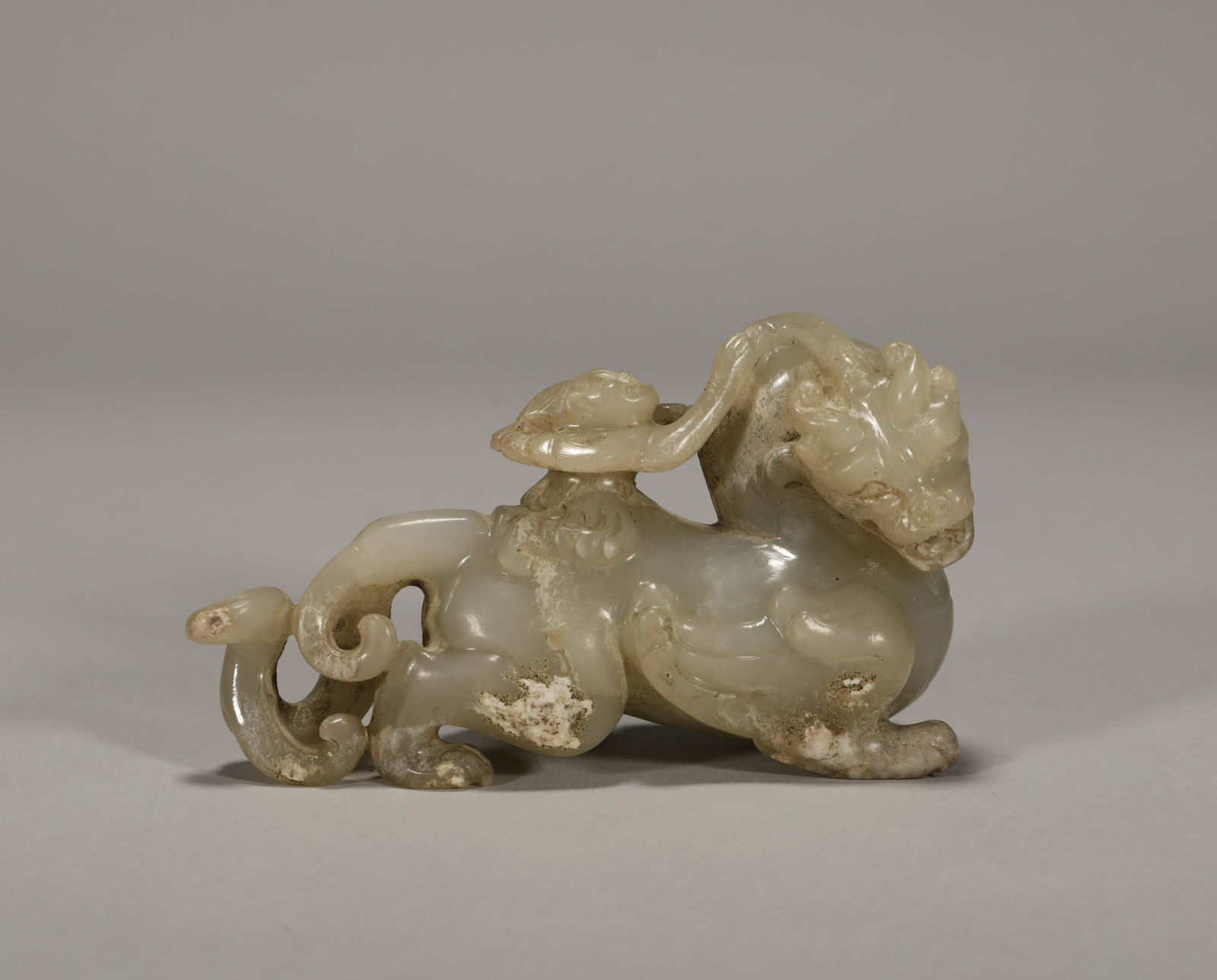 A Han Dynasty Jade Beast (1 of 7)