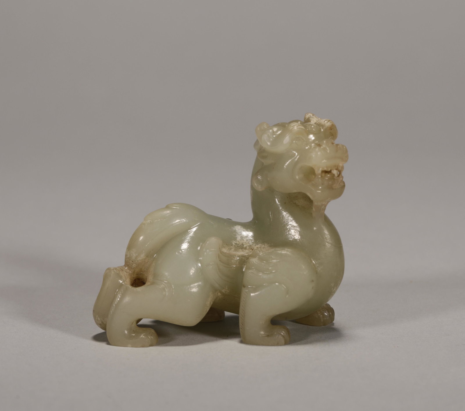 A Han Dynasty Jade Beast (1 of 6)