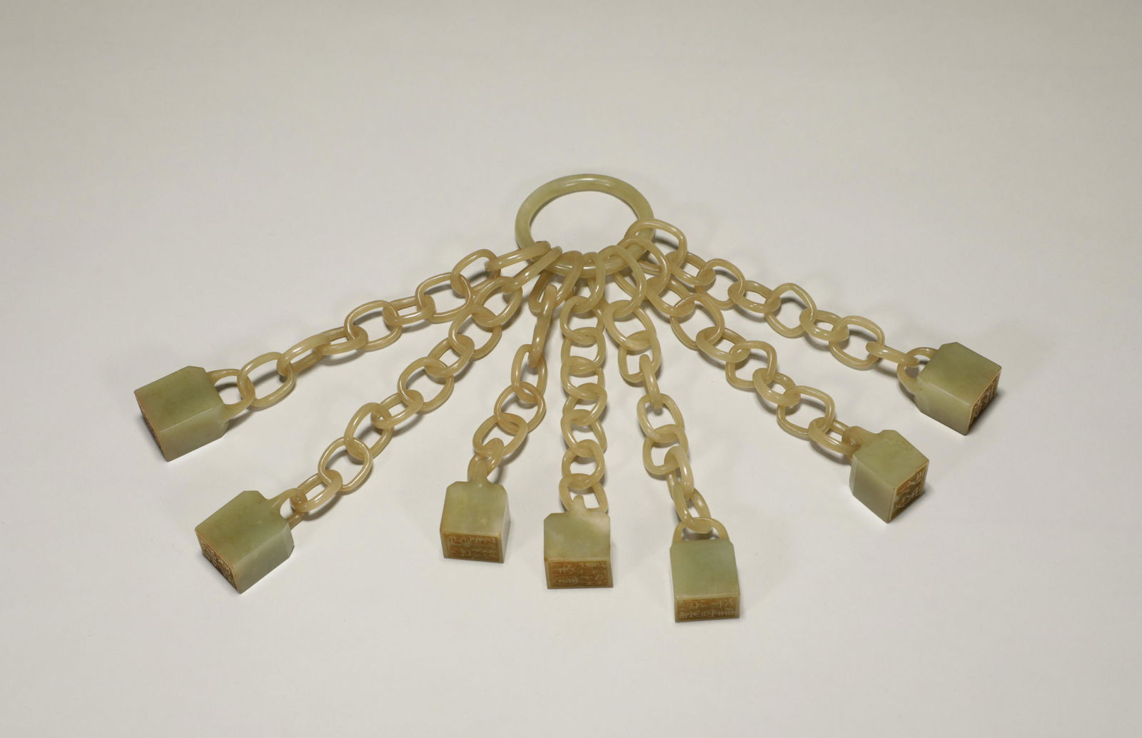 A Qing Dynasty Jade Seal (1 of 9)