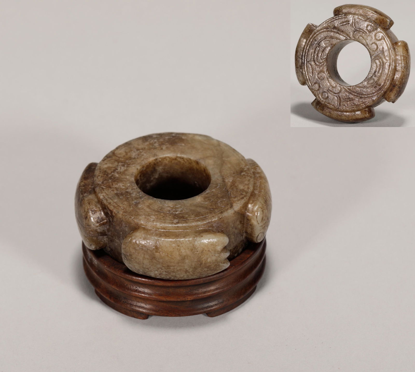 A Ming Dynasty Jade Oranemnt (1 of 7)