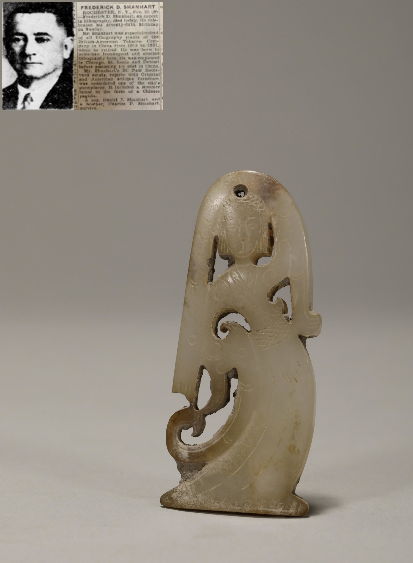 A Chinese Han Dynasty Jade Figure (1 of 6)