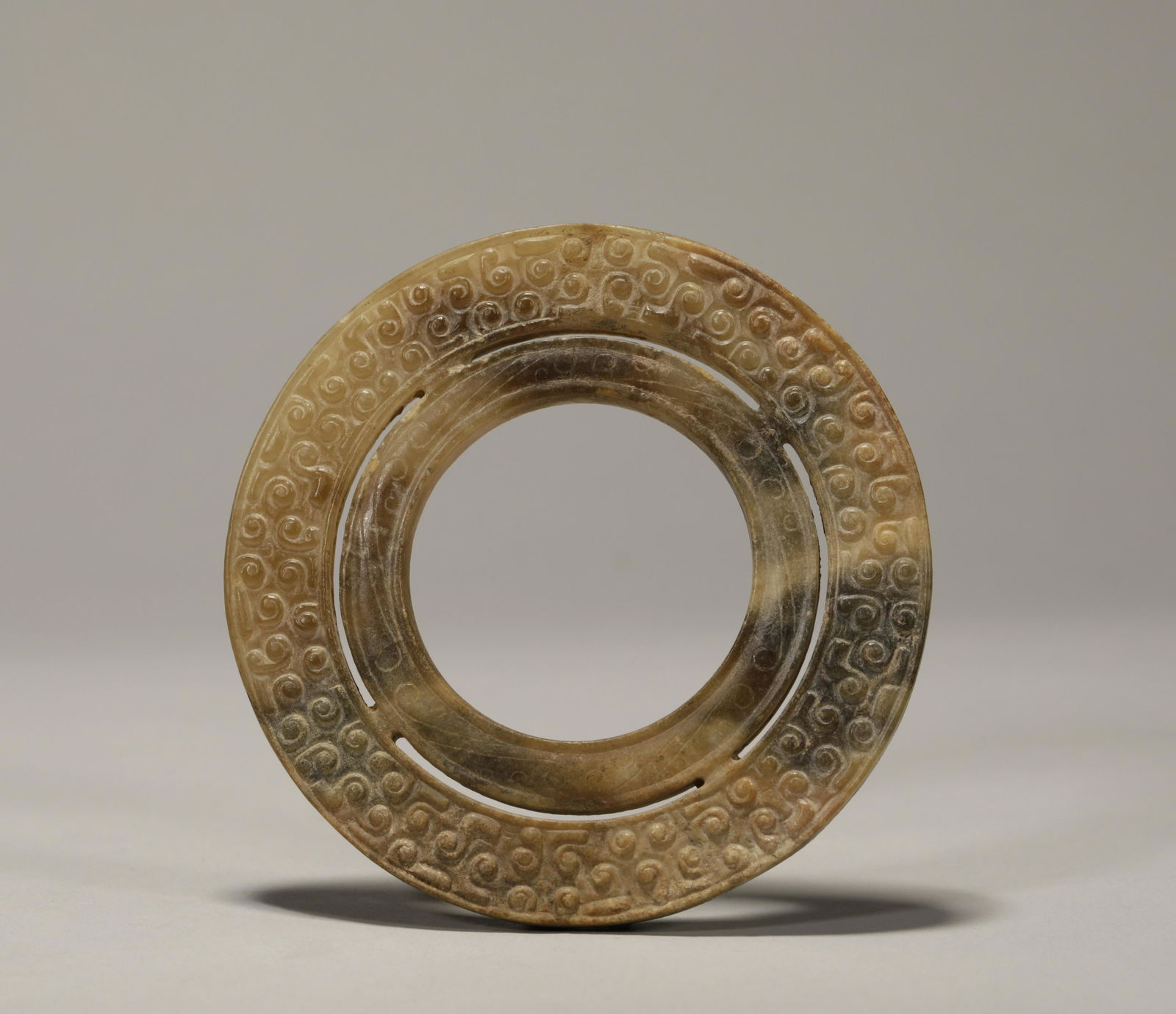 A Chinese Zhan Dynasty Jade Pendant (1 of 6)