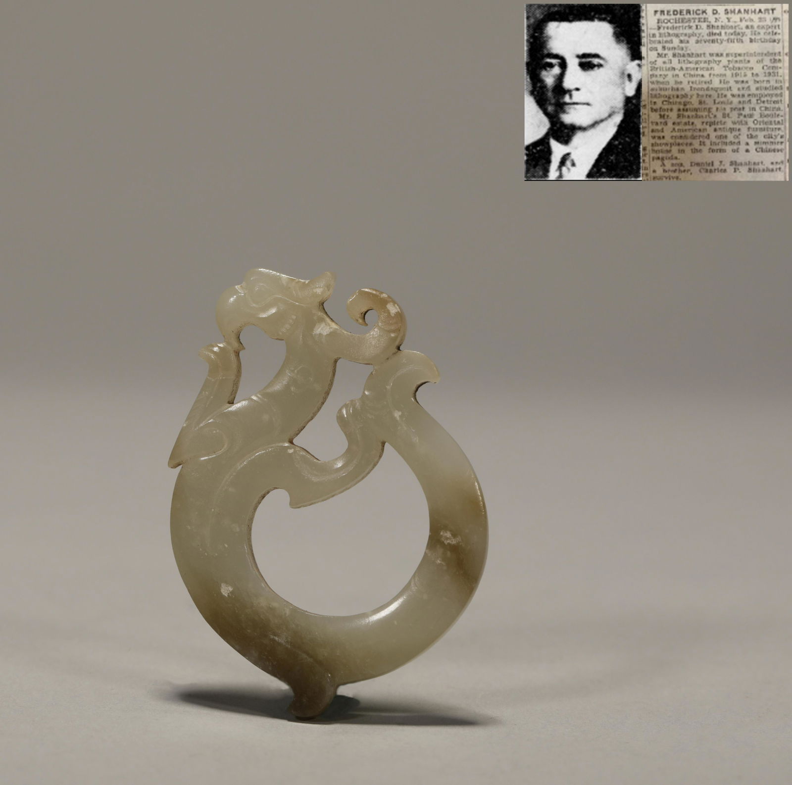 A Chinese Zhan Dynasty Jade Bird (1 of 6)