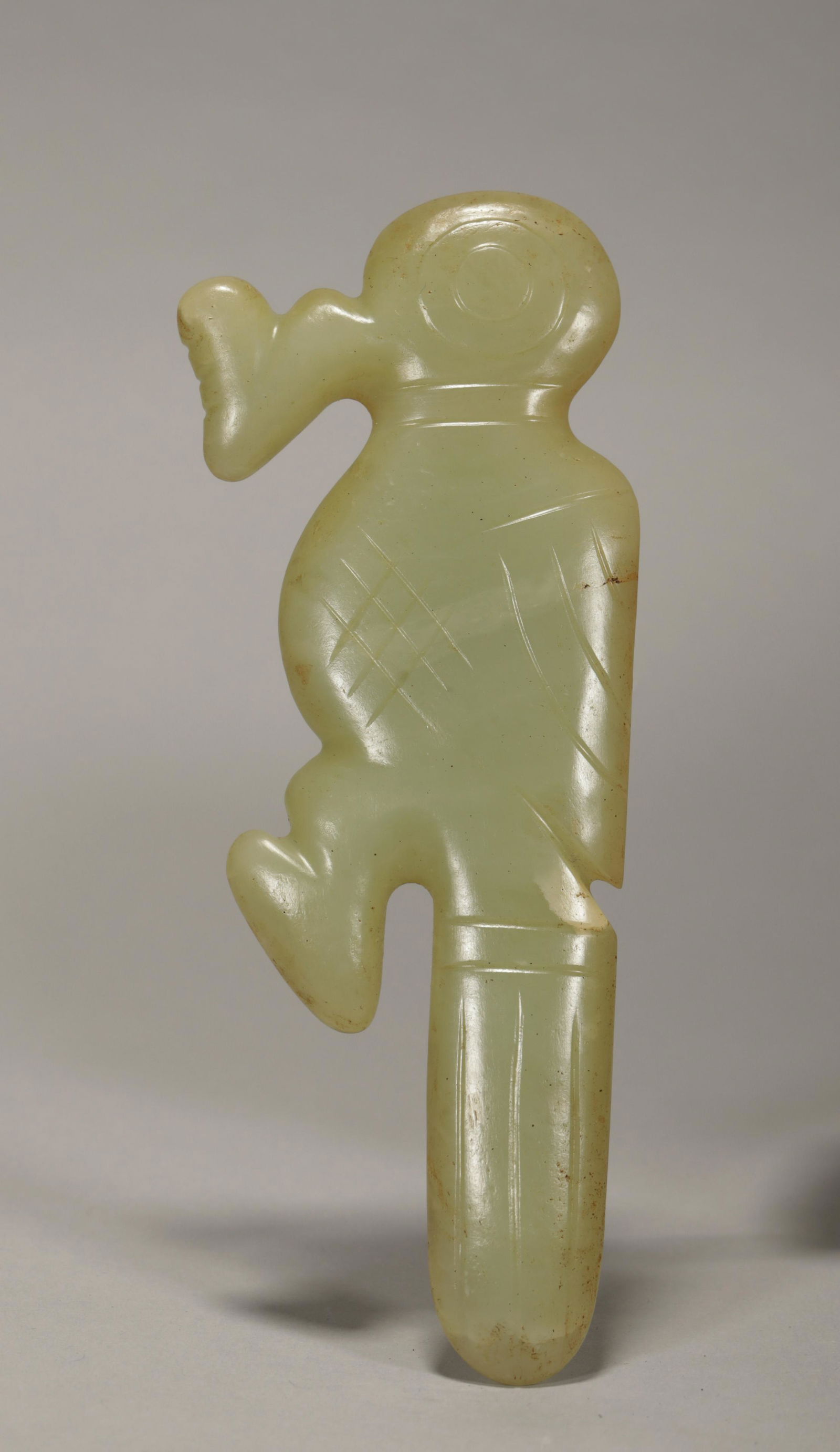 A Chinese Jade Bird Ornament (1 of 6)