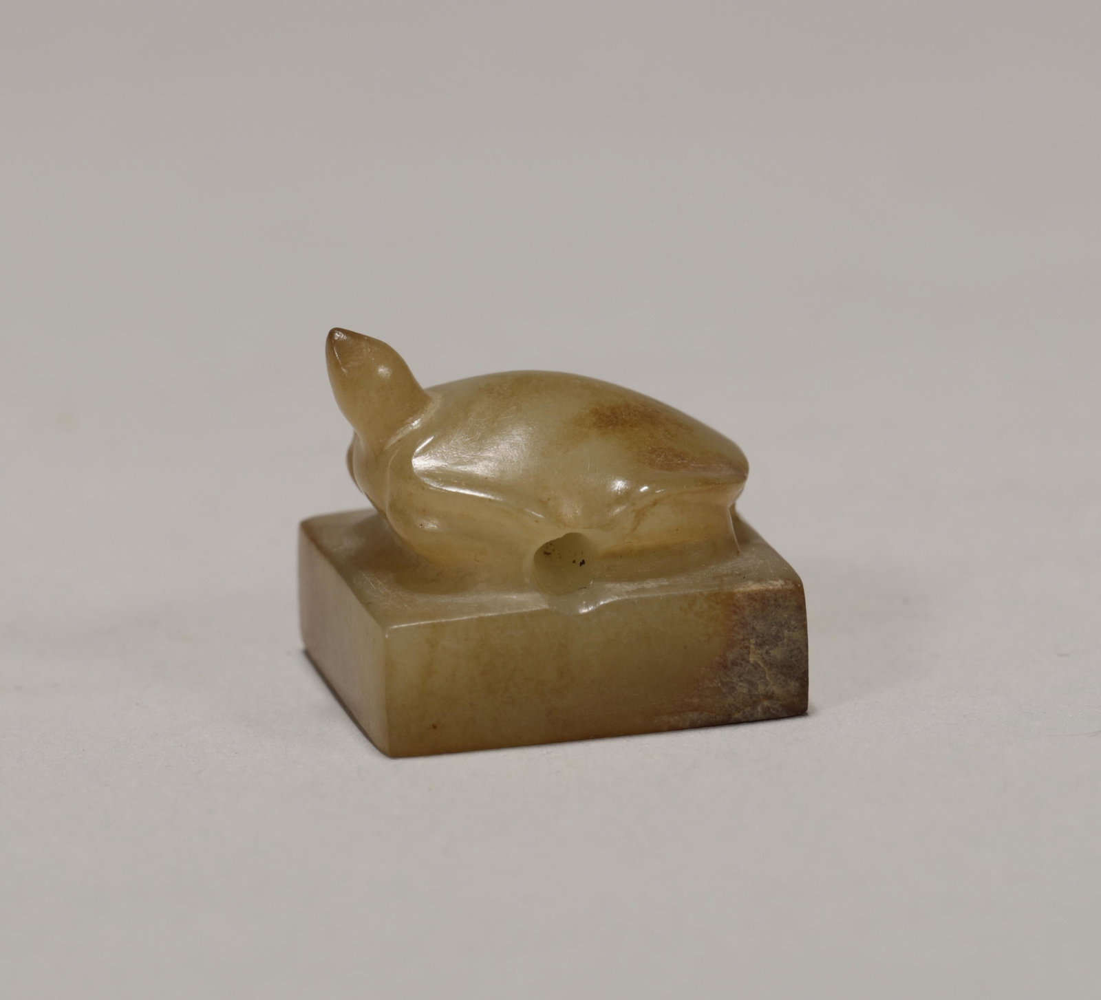 A Chinese Han Dynasty Jade Seal (1 of 6)