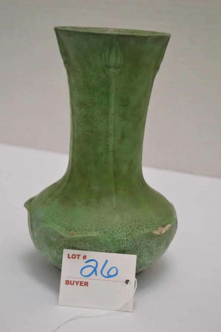 Unreadable Impressed Stamp on Bottom, 7 in. Matte Green (1 of 9)