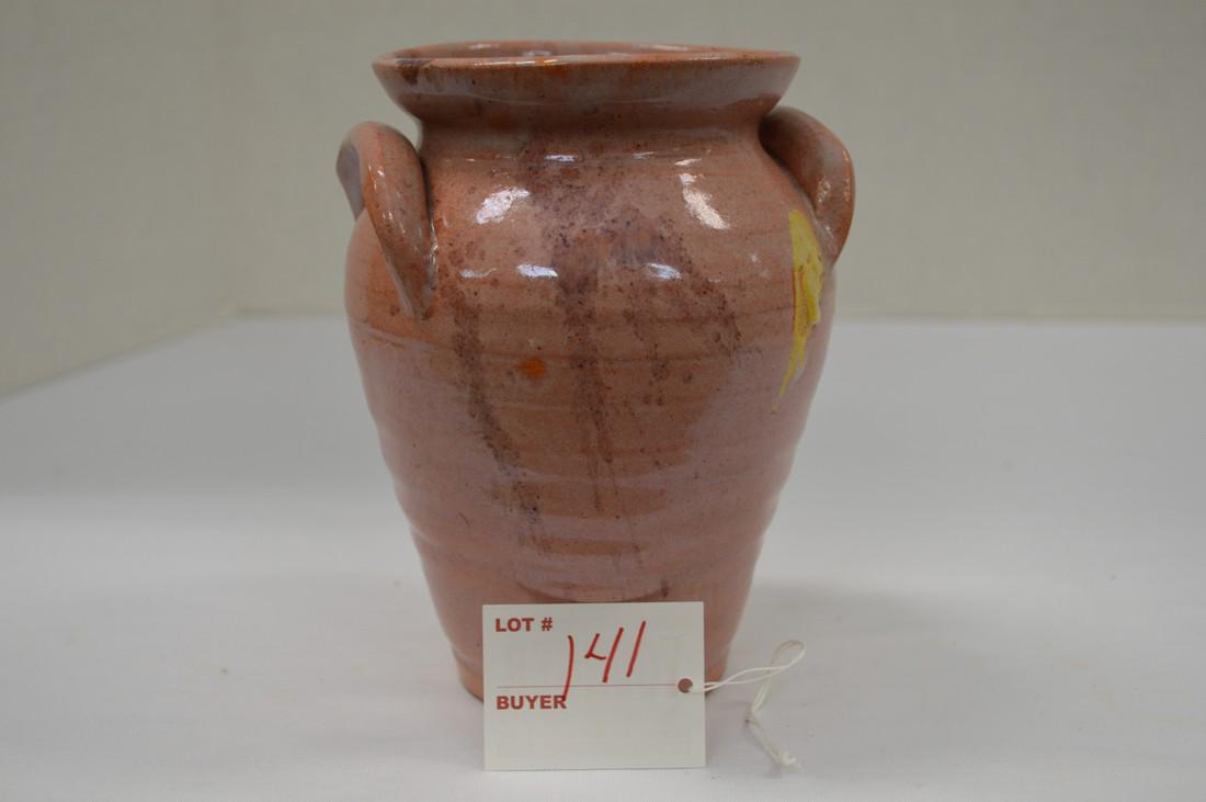 Monticello Pottery Hand Turned Vase w/ Ear Handles, 6 (1 of 7)