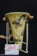 Unmarked Small Hanging Basket/ Wall Pocket w/ Leaf and