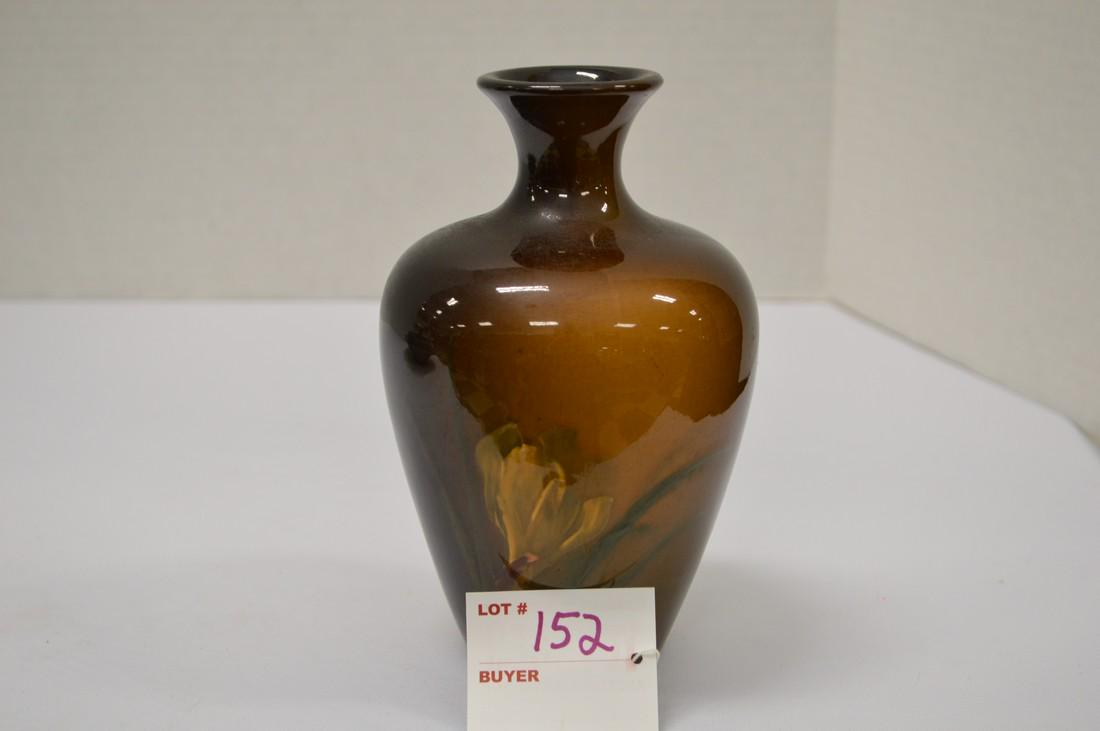 Weller "Louwelsa" Vase w/ Crocus Flower, #5x19, 6 1/2 (1 of 6)